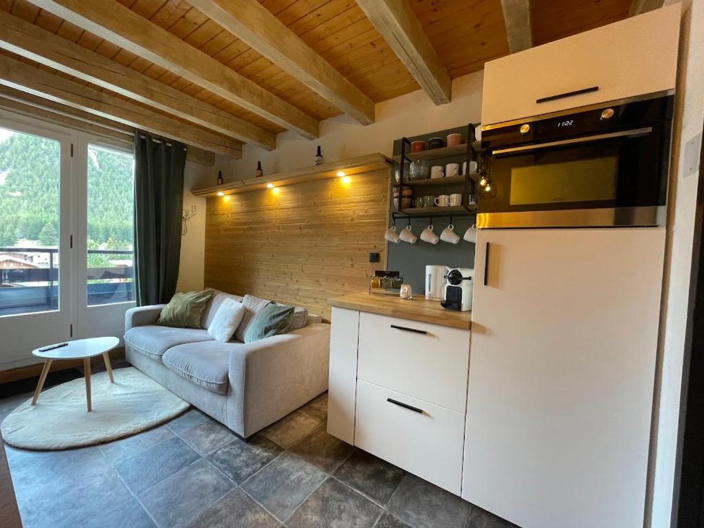 Charmant duplex rénové, terrasse sud, 2 chambres, près des commerces - FR-1-464-240 - 1