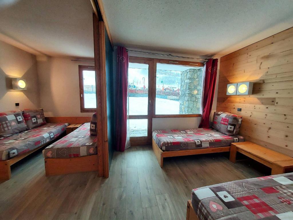 Studio divisible cosy, 4 pers, skis aux pieds - 5