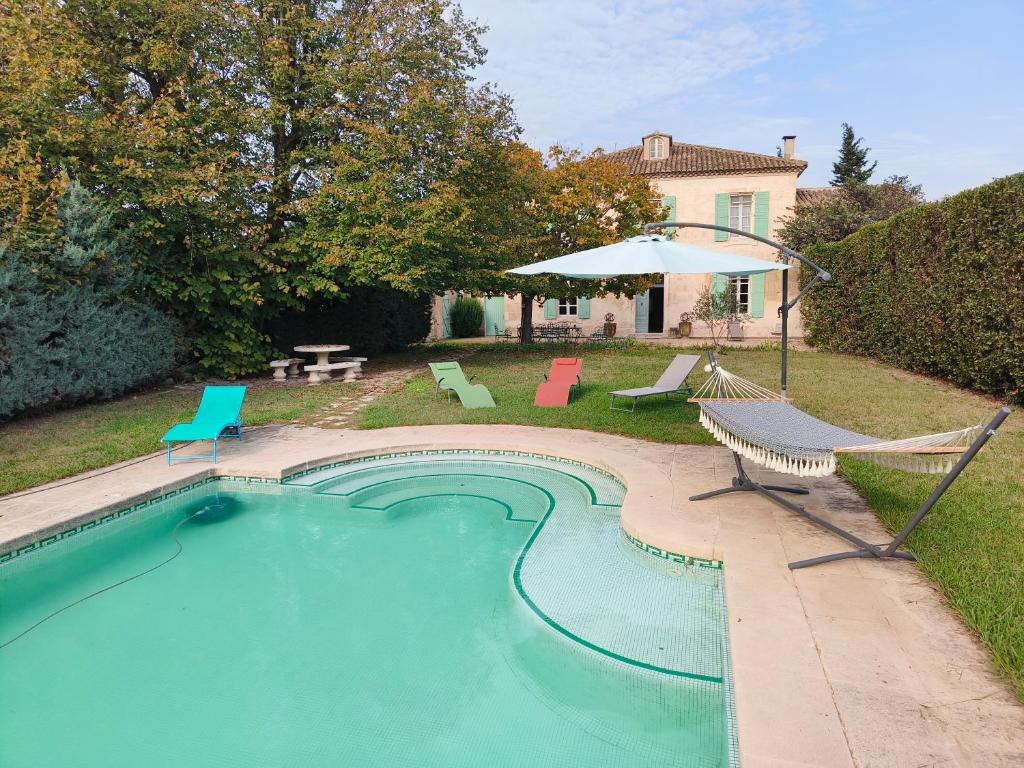 La Folie mas provençal climatisé avec piscine - 3