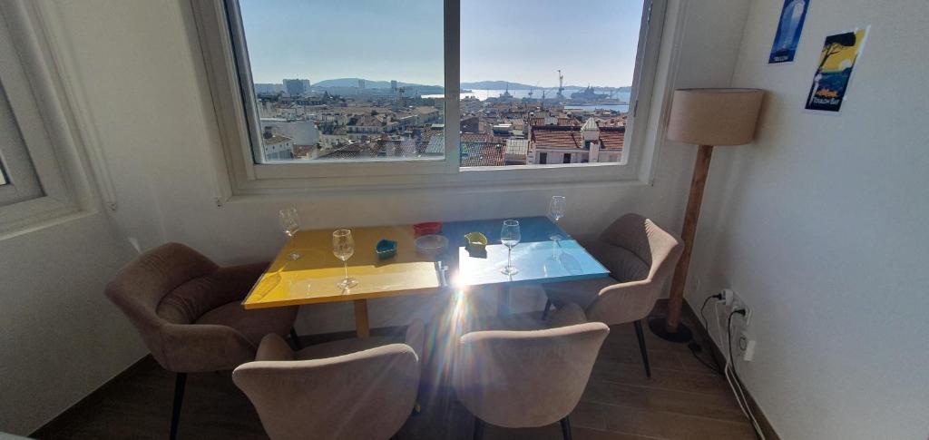 Vue Mer Panoramique - Gare et Port à Pied - 60m2 - 4