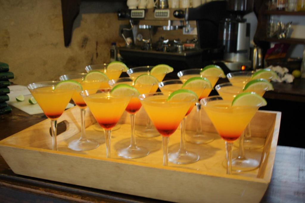 Manoir de la Basse-Cour ラウンジ