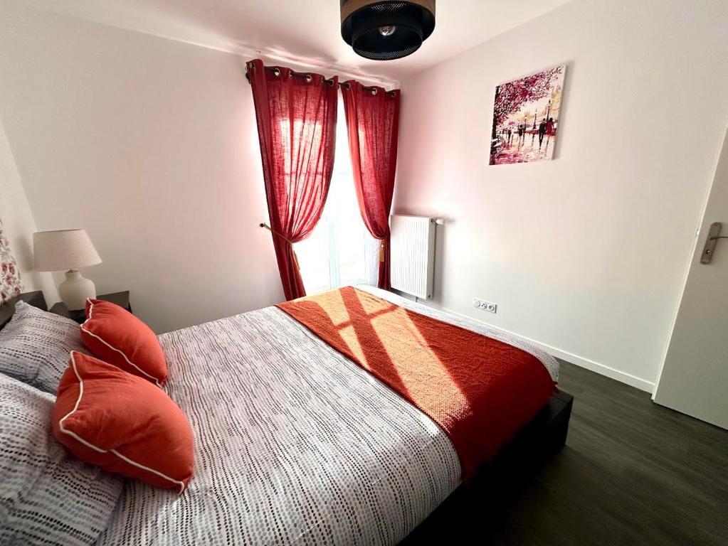Le Cartier Appt F3, 7mn Disneyland, Parking,Terrace - 4