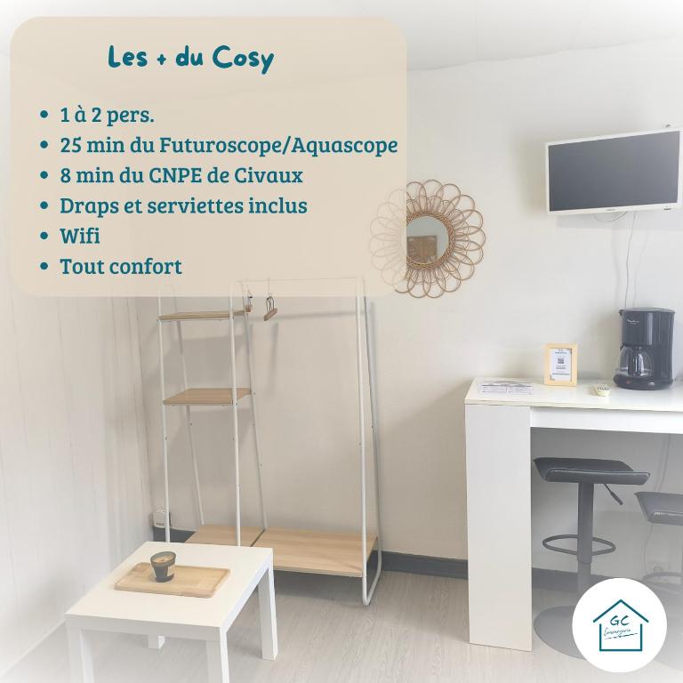 LE COSY T1 - 18 m2, Lhommaizé