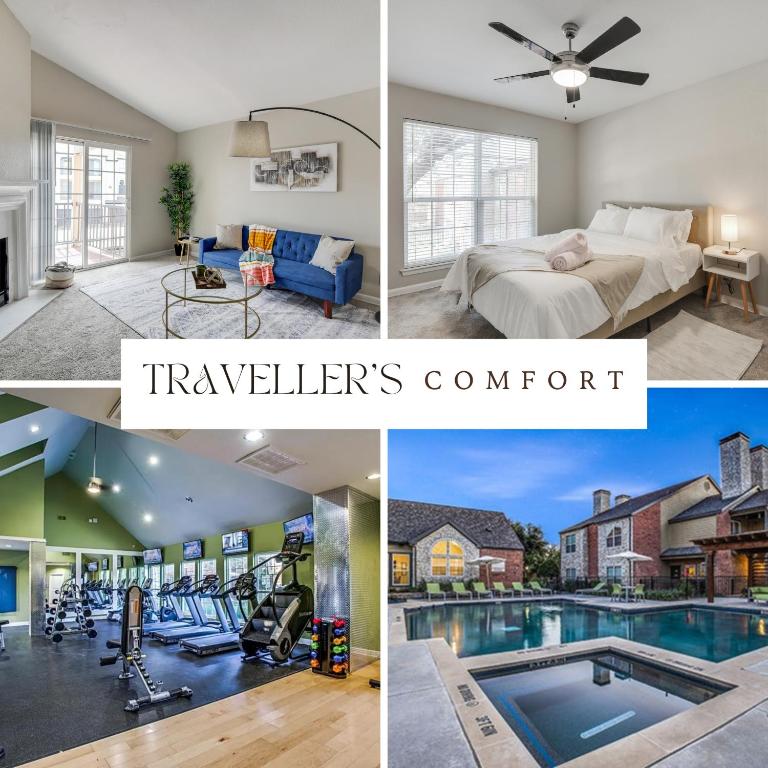 Stylish 1BD Apartment with Resort-Style Pool&Gym, Plano