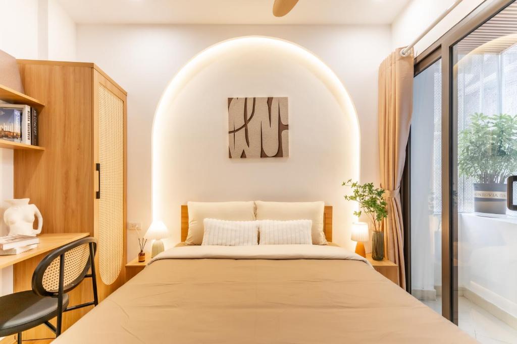 Minimal 4private bedrooms FREE washer&dryer Urban quarter Hanoi Stair only