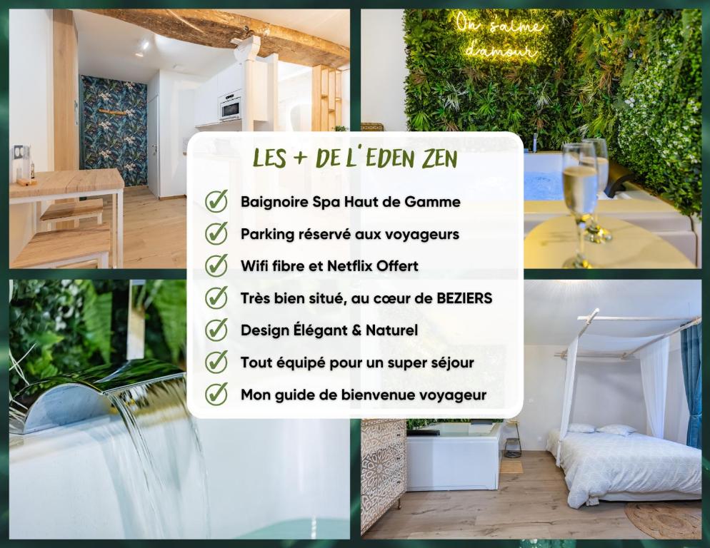 L'Eden Zen - Suite Jacuzzi, parking, clim, Netflix - 2