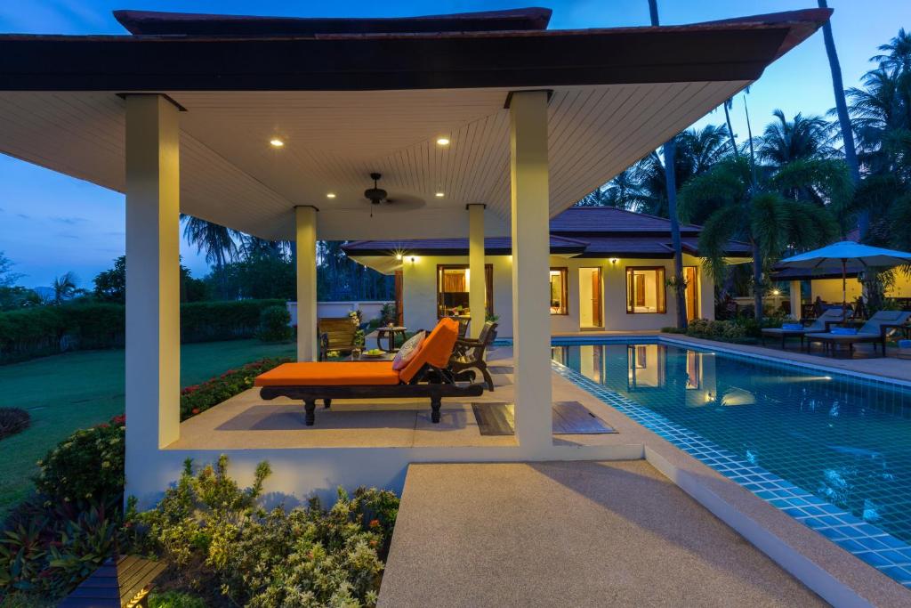 Balcony/terrace, Baan Tawan Chai in Koh Samui