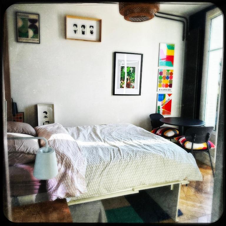 Studio vue Paris - Quartier Canal Saint-Martin - 4