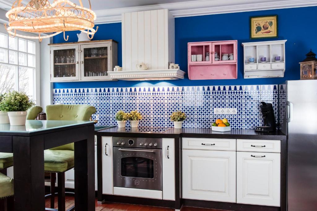 Kitchen, Villa Hansa Binz App 4 am Kurpark Meine Ferienzeit in Ostseebad Binz