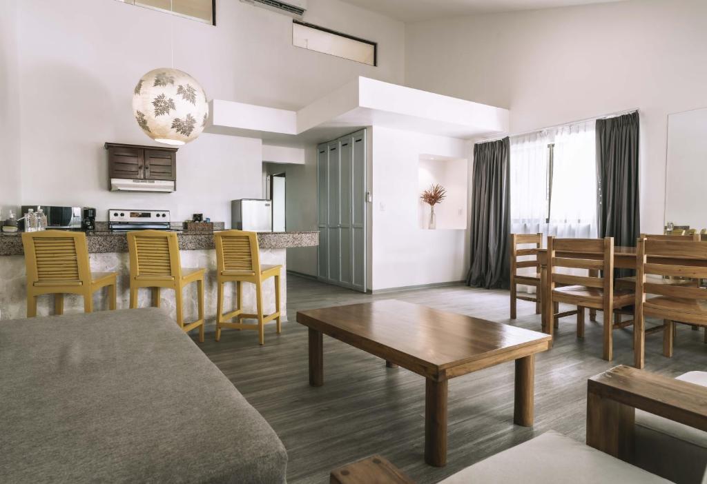 Kitchen, Bahia del Sol Beach front Boutique Hotel in Potrero