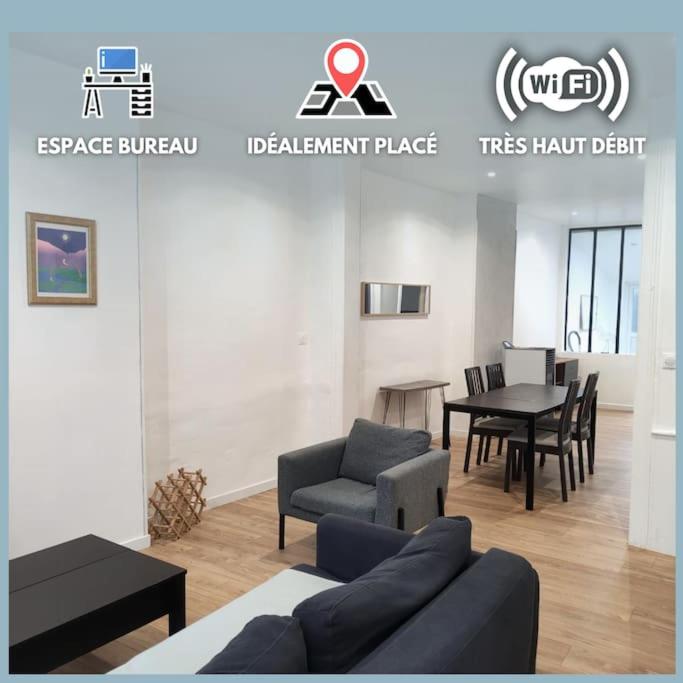 ღ Delfosse - 3 chambres, extérieur et Wifi Fibre, Douai