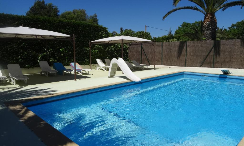 Le Mas de la Palmeraie - Mas 3 dans propriété privée au calme avec piscine et tennis - 1