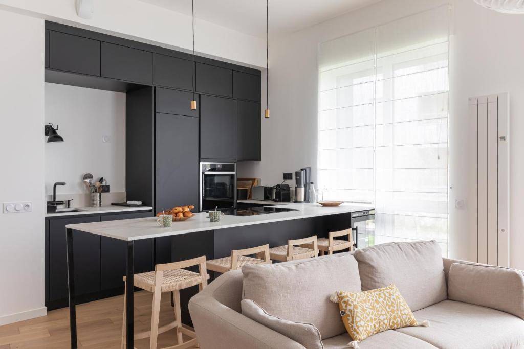 Le Bacchus - Charmant appt avec vue sur la Vilaine, Rennes