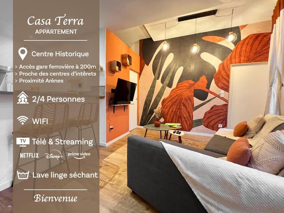 Appartement à deux pas des arènes, Nîmes