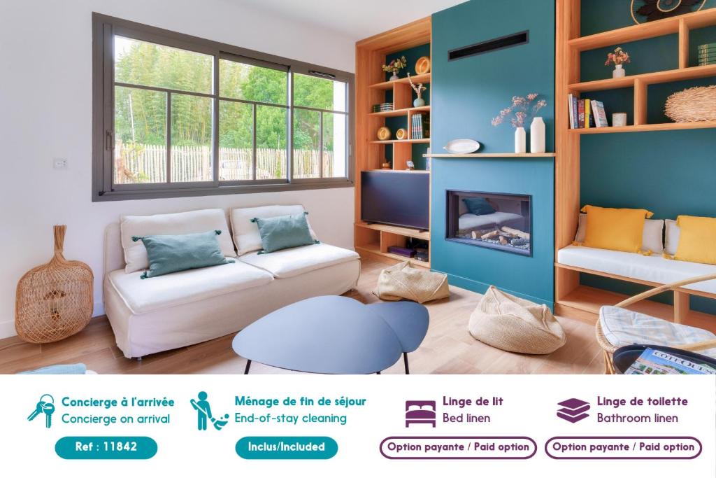Spacieuse Villa sous les pins & piscine - 2