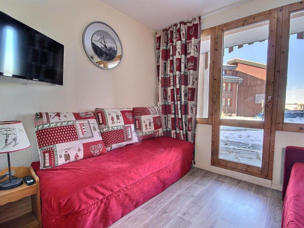 Studio cabine à Belle Plagne, 4 personnes, terrasse vue sud-ouest - FR-1-455-260 - 1