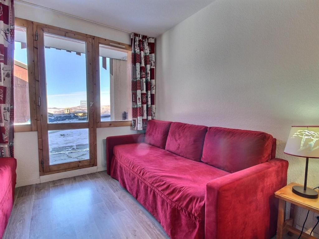 Studio cabine à Belle Plagne, 4 personnes, terrasse vue sud-ouest - FR-1-455-260 - 2
