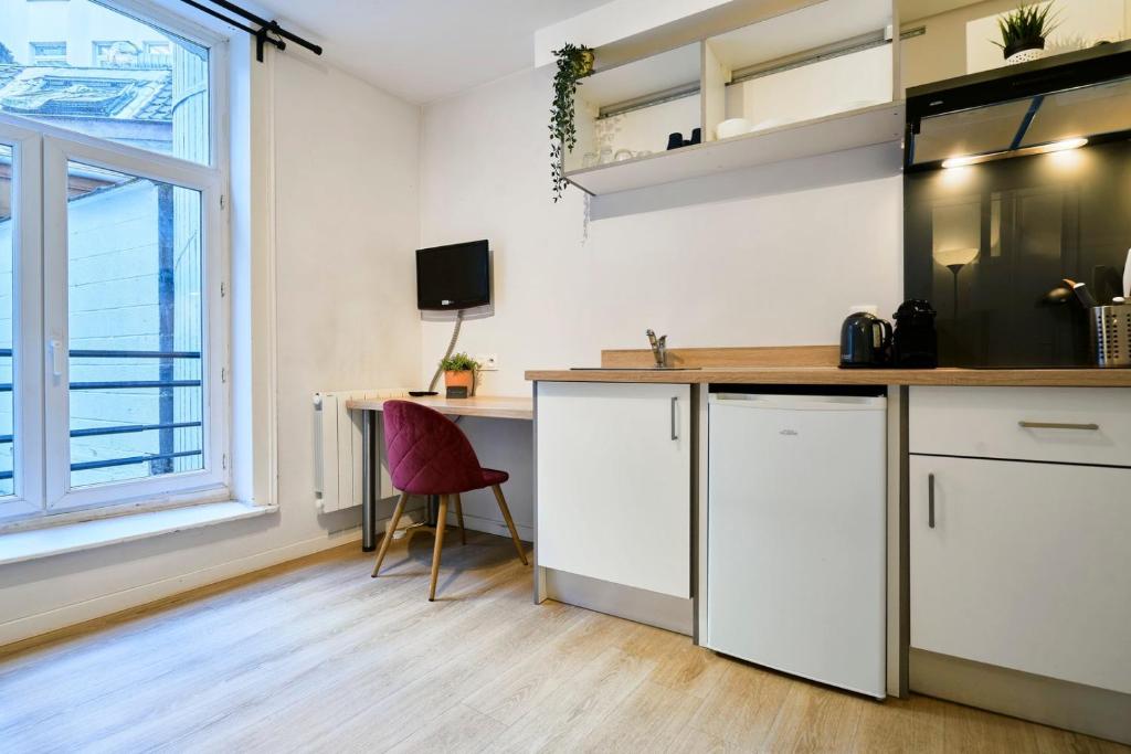 Fully-equipped studio next to Lille Flandres - 5
