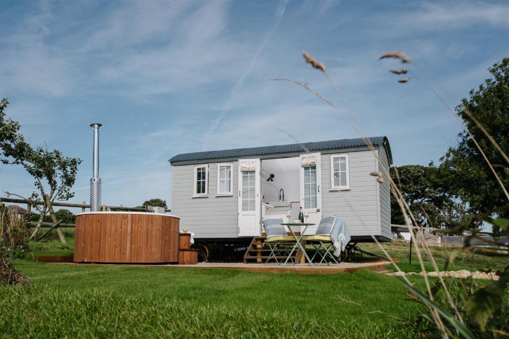 Shepherds Hut at Chenhall Farm, Helston