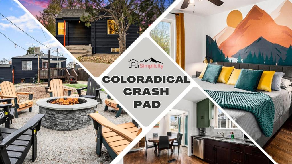 The Coloradical Crashpad! W Fire Pit & Hot Tub, Denver