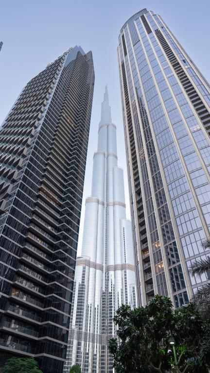 Boho Chic Haven Burj Khalifa view, Dubaj