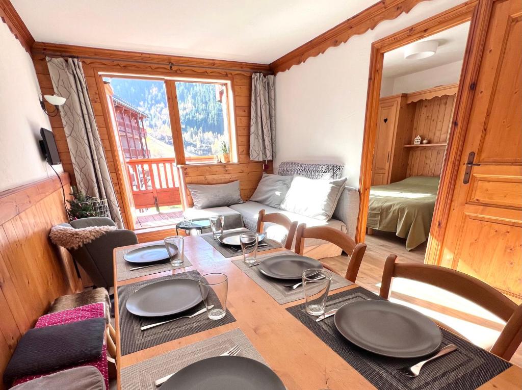Appartement cosy 5-6p aux pieds des pistes 2 chambres 2 sdb - 4