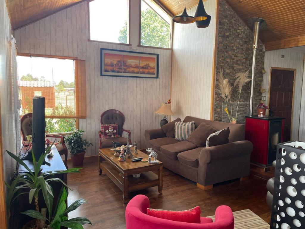 Casa de Campo Familiar, 4 dormitorios, 15 minutos Lago Ranco - 5