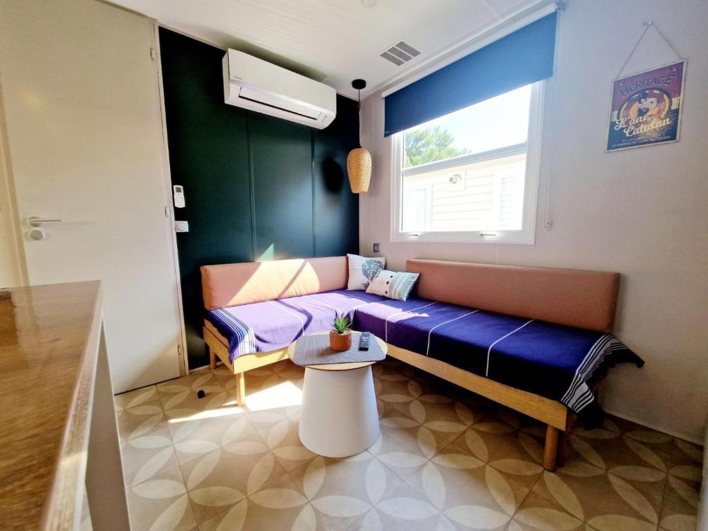 Camping Del Mar 52, Mobile Home Excellence, 3 chambres, 6 personnes, bord de mer - 2