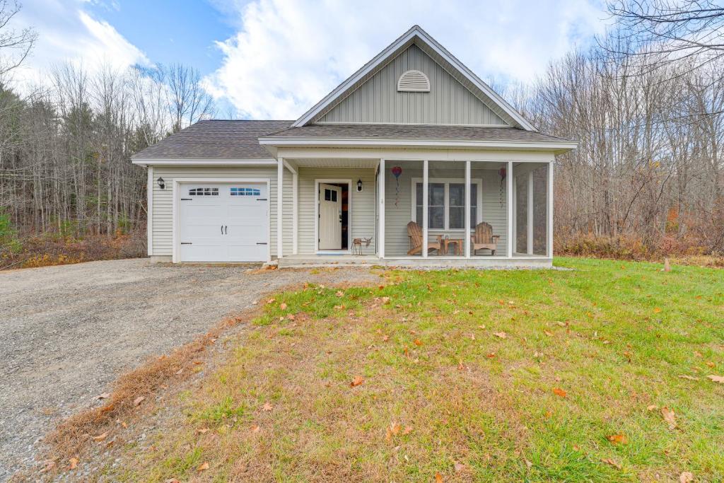 Ski, Hike and Boat Modern Bridgton Retreat, Bridgton