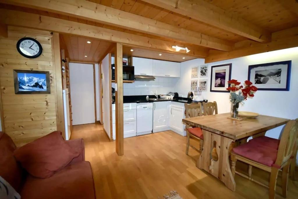 Duplex 4 pers vue MontBlanc , Grands Montets - 5