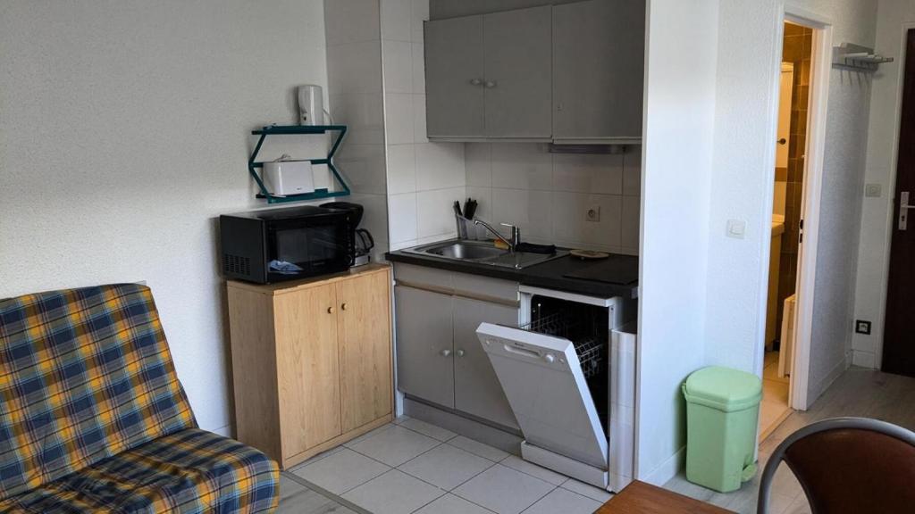 Résidence Rond-point-pistes I - Mini studio 19m² 4 pers ROND POINT DES PISTES 1 -N° 122 MAE-7144 - 2