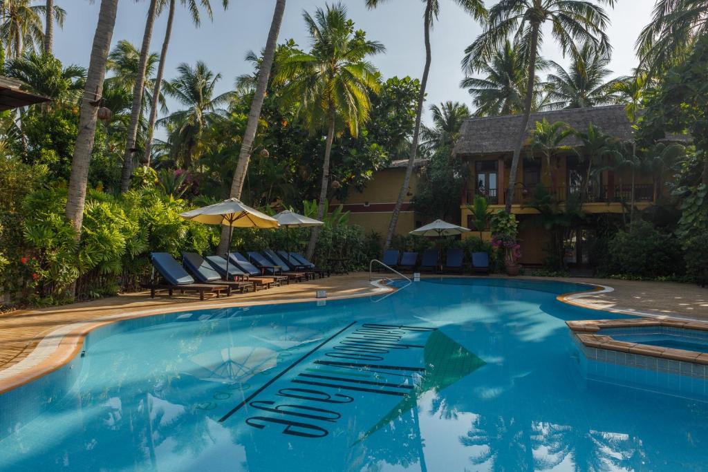 Swimming pool, Bamboo Village Beach Resort in Phan Thiet