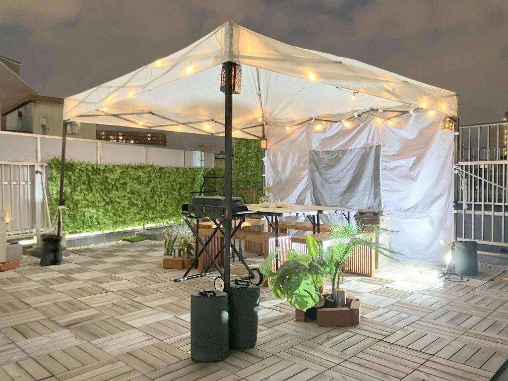 大阪西九条stay2 屋上BBQ可
