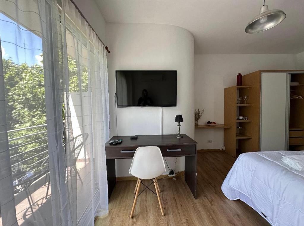 Moderno monoambiente nuevo con balcon a la calle en barrio Belgrano - 5