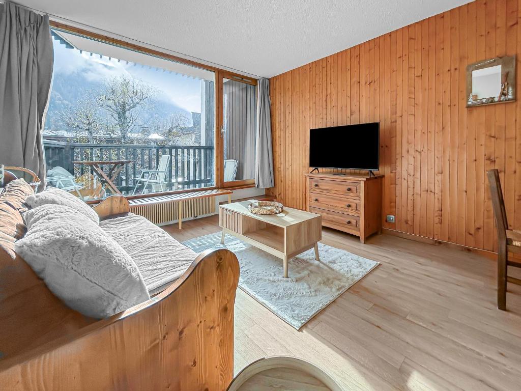 Vue Mont Blanc, balcon et parking privé, Chamonix-Mont-Blanc