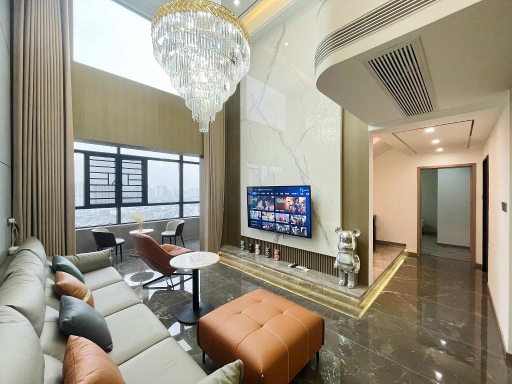 Chengyu B&B-Loft view suite, Čang-ťia-ťie