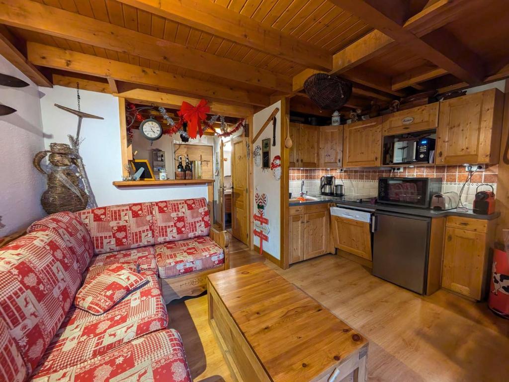 Duplex montagnard 6 pers avec piscine et loggia, Arêches - FR-1-342-327 - 5