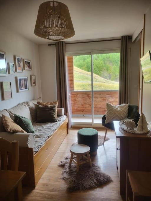 Appartement la Foux d'Allos vue sur la montagne - 2