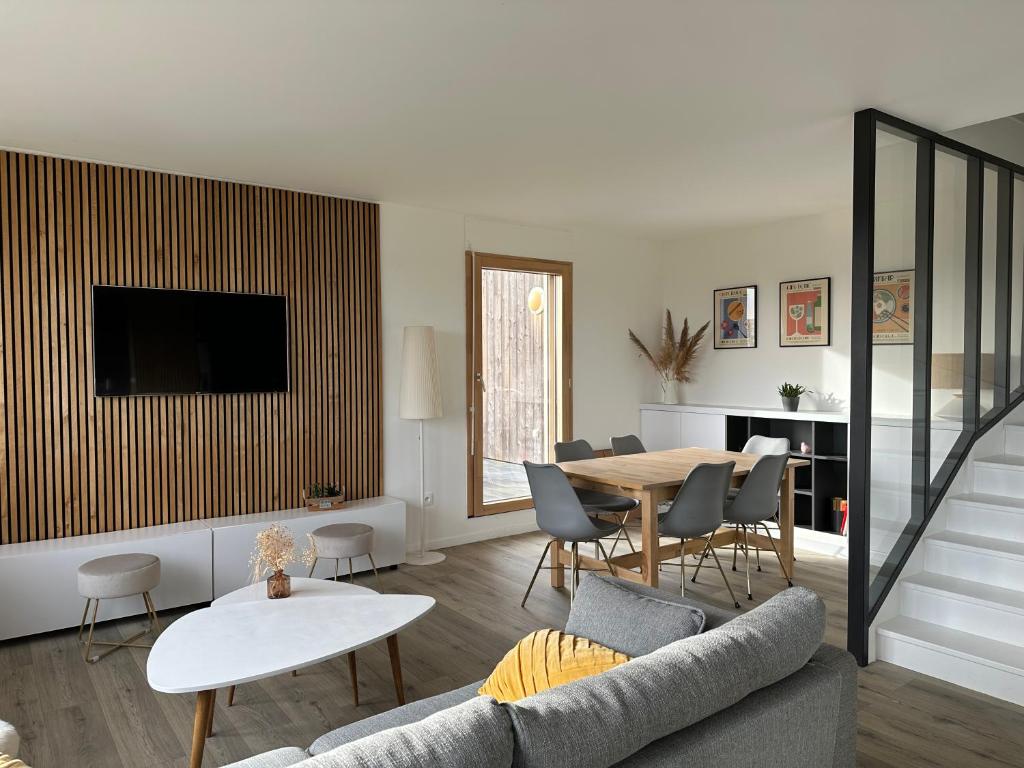 Duplex vue Disneyland , 3 chambres, 2 parkings - 3