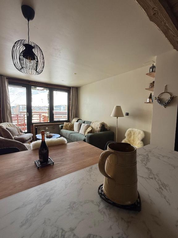 MyHome - L'Absinthe Bleue - Appartement 4-6 personnes neuf 4 étoiles - balcon sud- ski aux pieds - Tignes Val Claret - 3