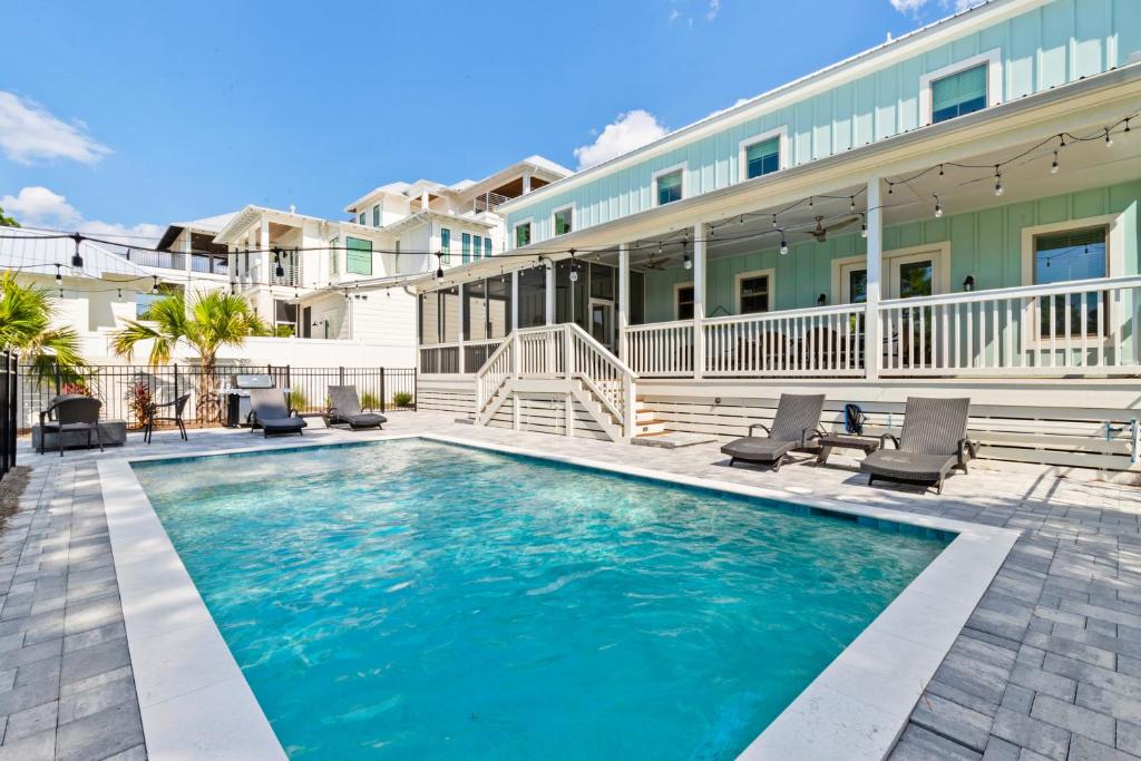 Pool, 30A, Fire Table, Gourmet Kitchen, Luxury, Santa Rosa Beach