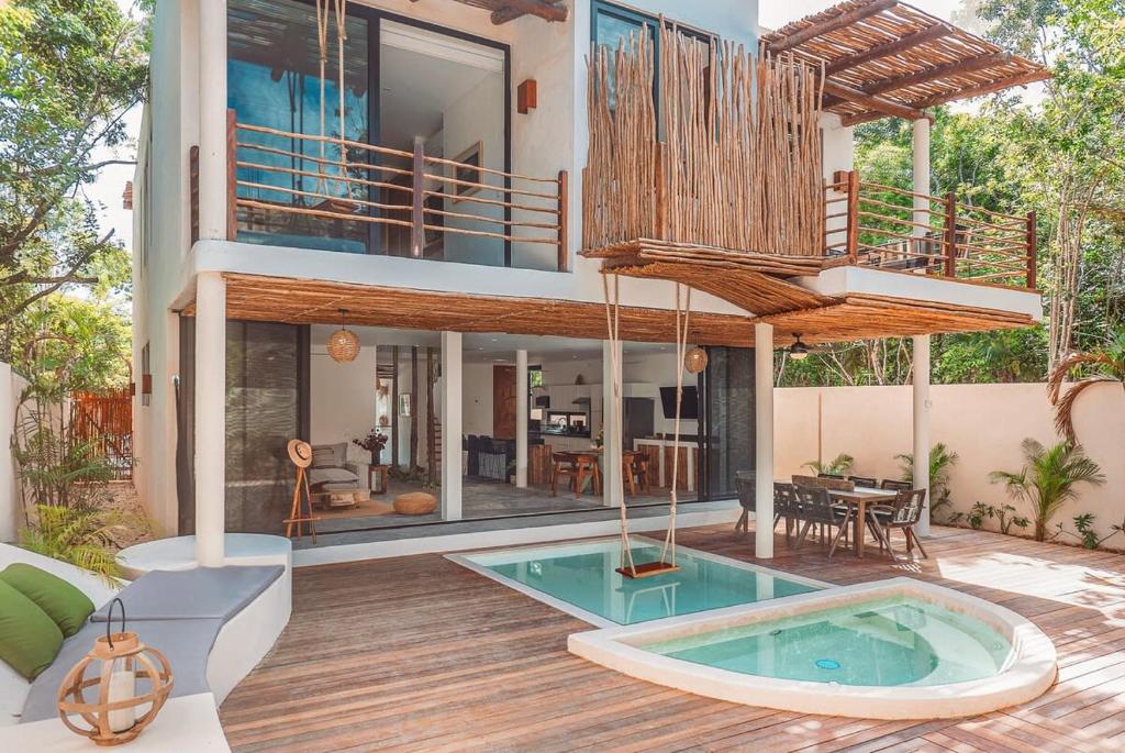 Tulum Villa 4BR Jacuzzi Private Pool Gated community - 1