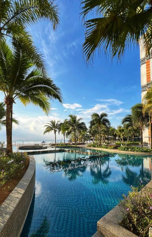 베세라의 아파트먼트 50m² 침실 1개 프라이빗 욕실 1개 Sea pool view WiFi Iman Kazoku TimurBay Ville 전경