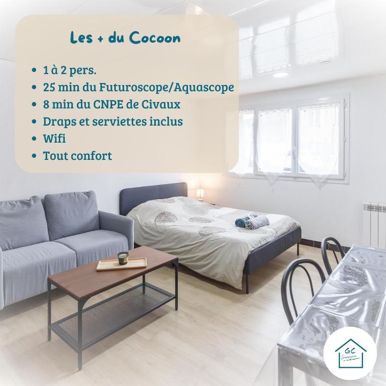 LE COCON - T1 - 26 m2, Lhommaizé