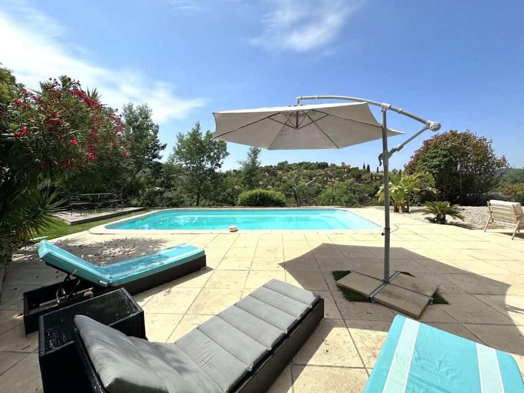Villa Paloma pour 6 personnes avec piscine privée, à deux pas du Golf de Valcros, à La Londe-Les-Maures - 5