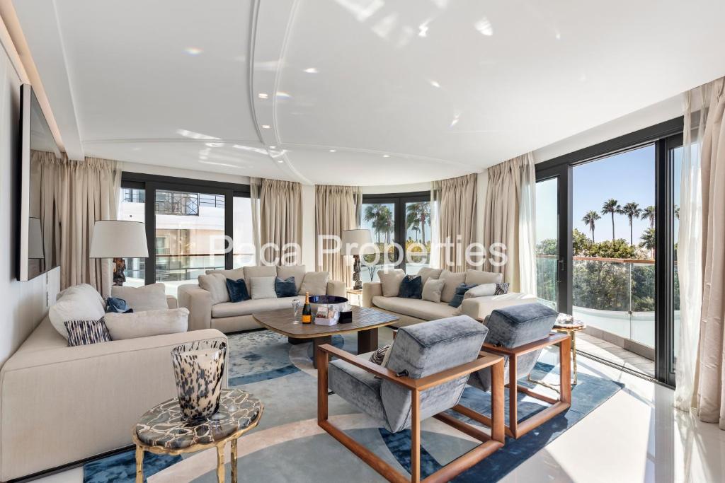 Cannes Croisette 4 chambres luxe - 7C - 1