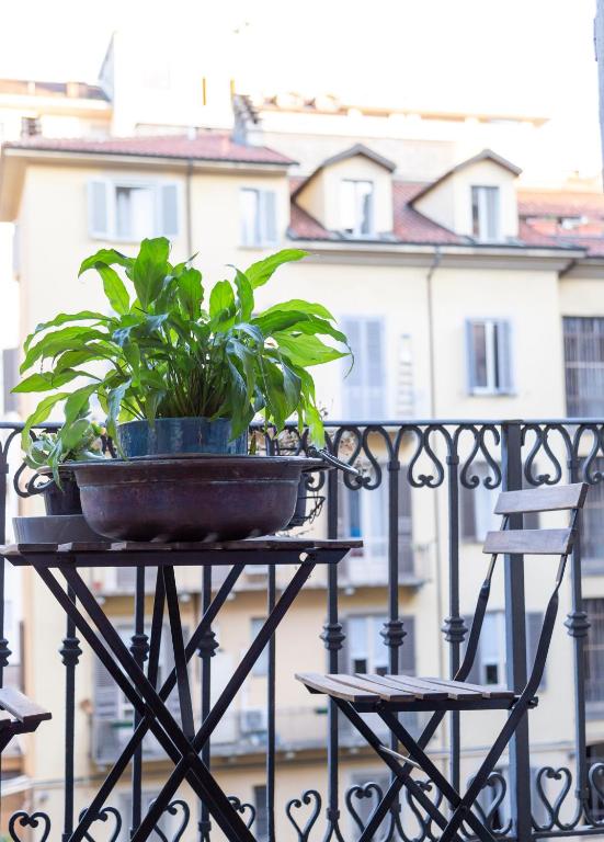 Balcony/terrace, La Luna e i Falo Luxury Accomodation in Turin
