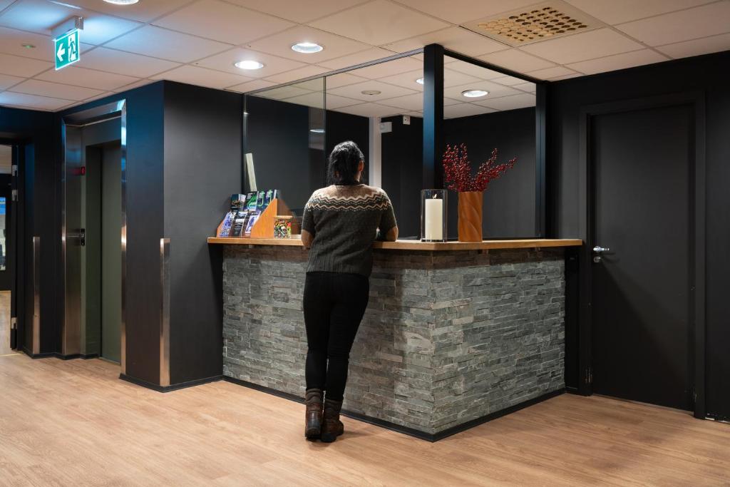 Lobby, Skansen Hotel in Tromsø