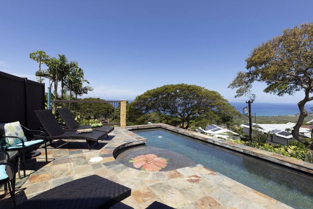 Walua Oasis Private Pool with Ocean Views, Kailua-Kona