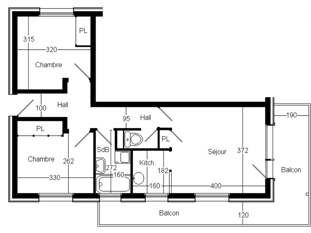 Appartement 2 chambres avec balcon, parking et Wi-Fi à La Clusaz - FR-1-459-236 - 3